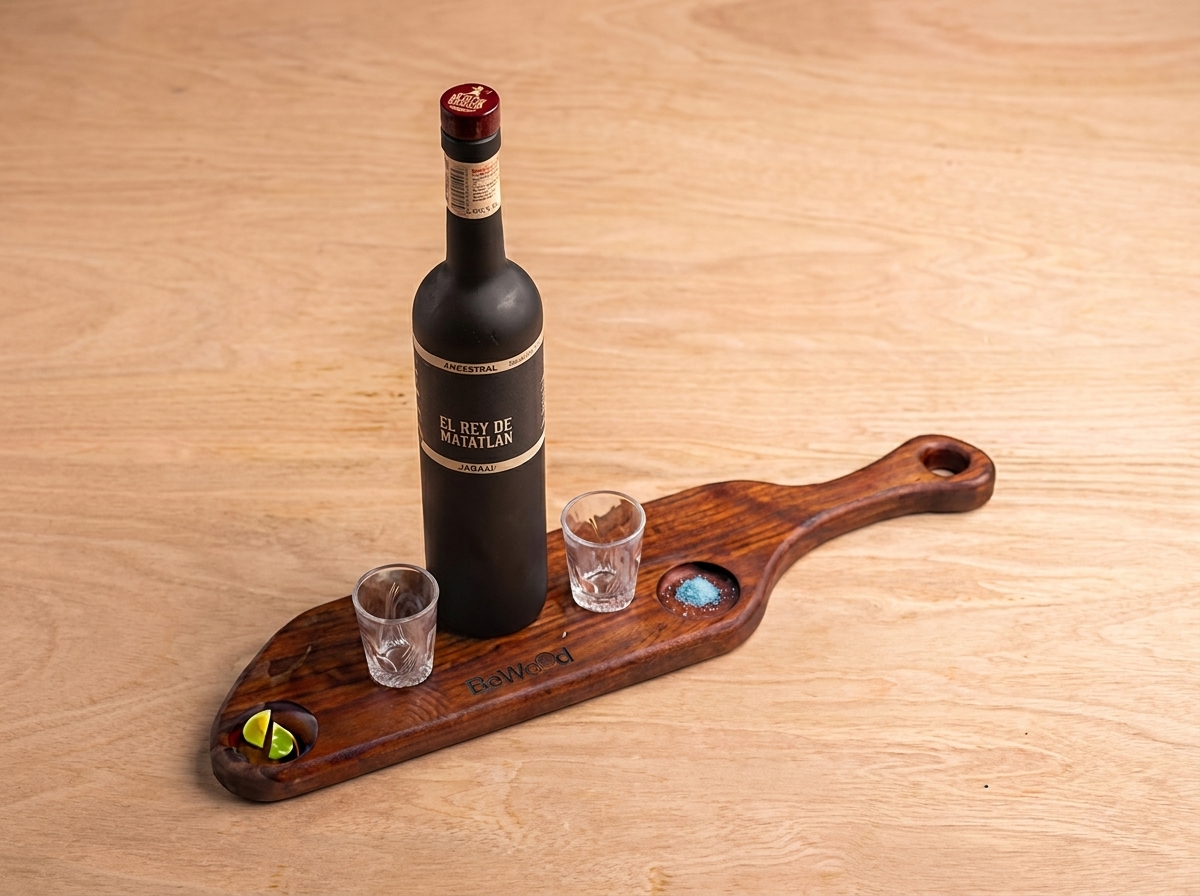 Tabla mezcalera con maneral